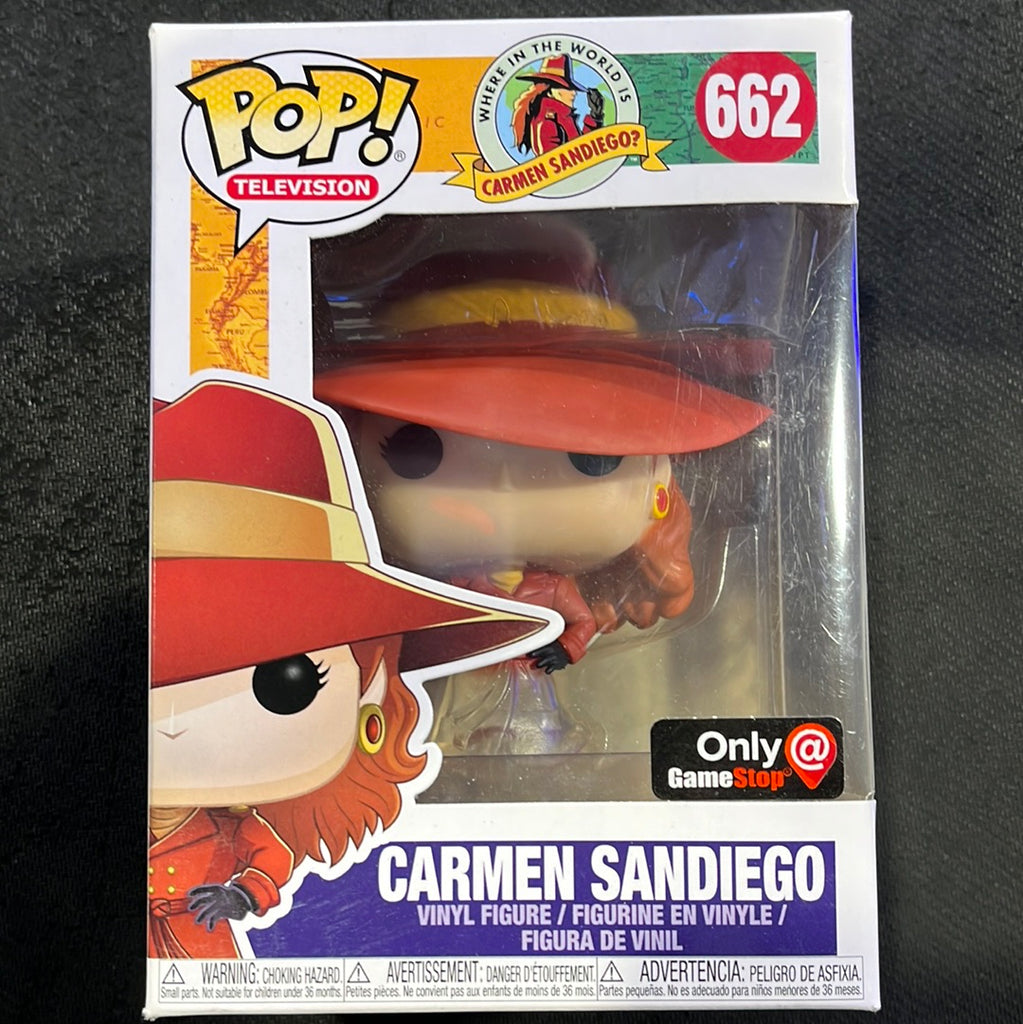 Funko Pop! Carmen Sandiego: Carmen Sandiego (Disappearing) #662