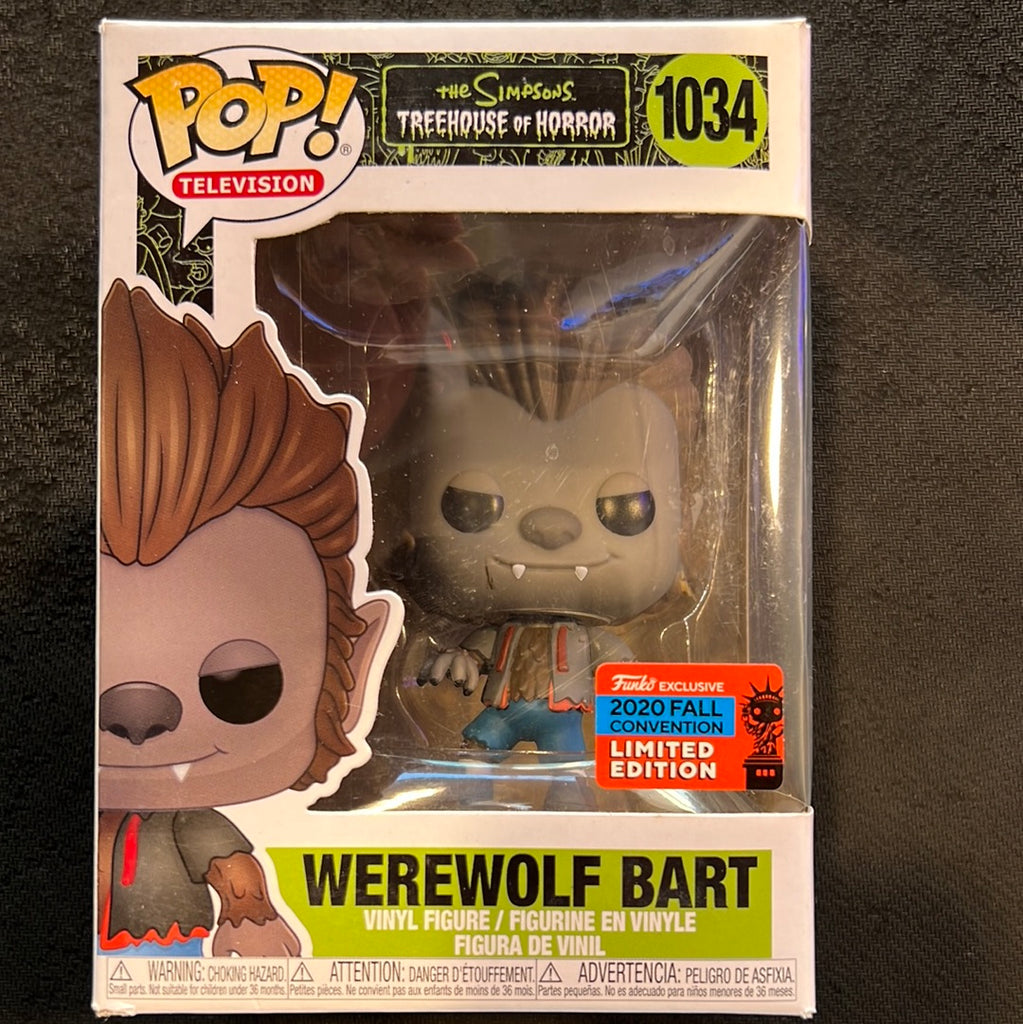 Funko Pop! The Simpsons (Treehouse Horror): Werewolf Bart #1034