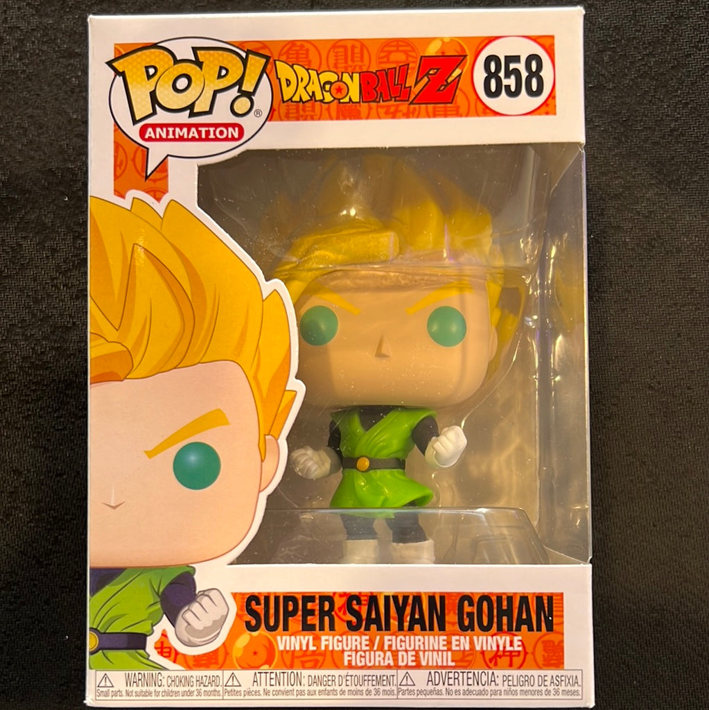 Funko Pop! Dragonball Z: Super Saiyan Gohan #858