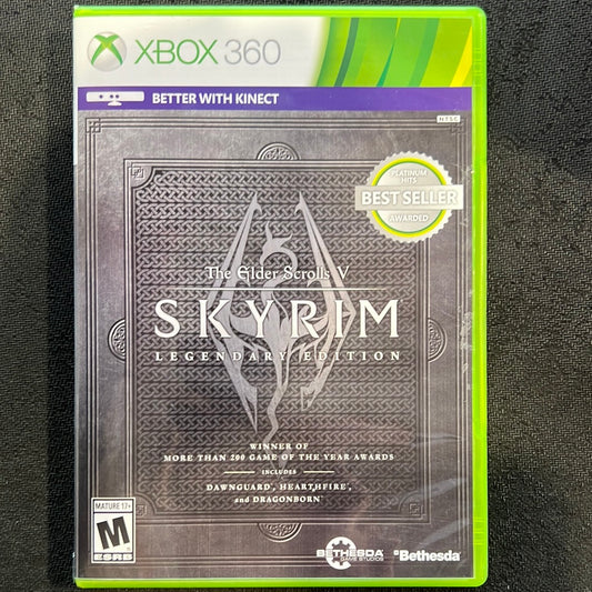 Xbox 360: The Elder Scrolls V Skyrim (Legendary Edition)