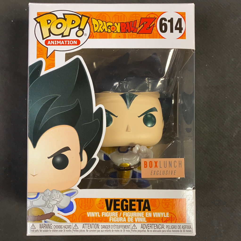 Funko Pop! Dragonball Z: Vegeta (Windy) (Metallic) #614