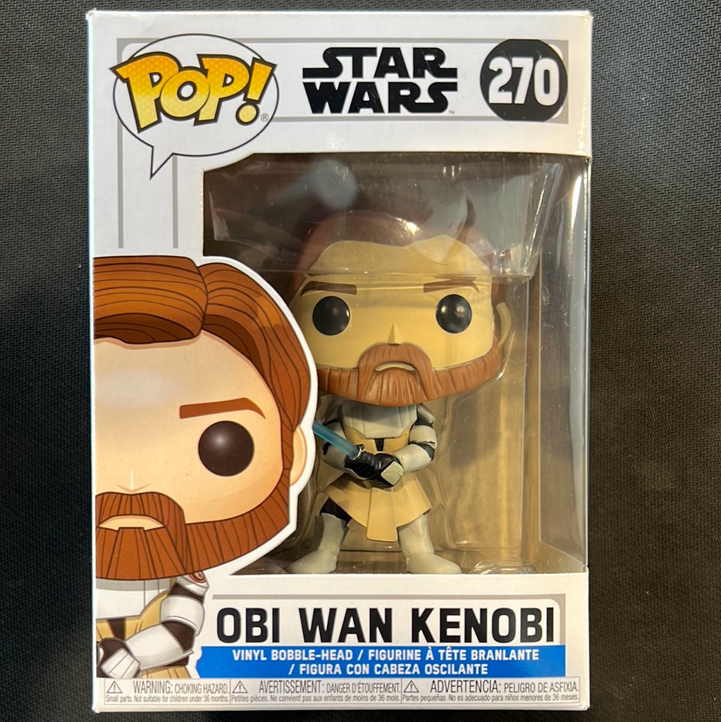 Funko Pop! Star Wars: Obi Wan Kenobi (Clone Wars) #270