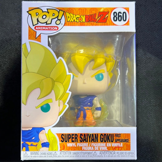 Funko Pop - Dragonball Z: Super Saiyan Goku (First Appearance) #860