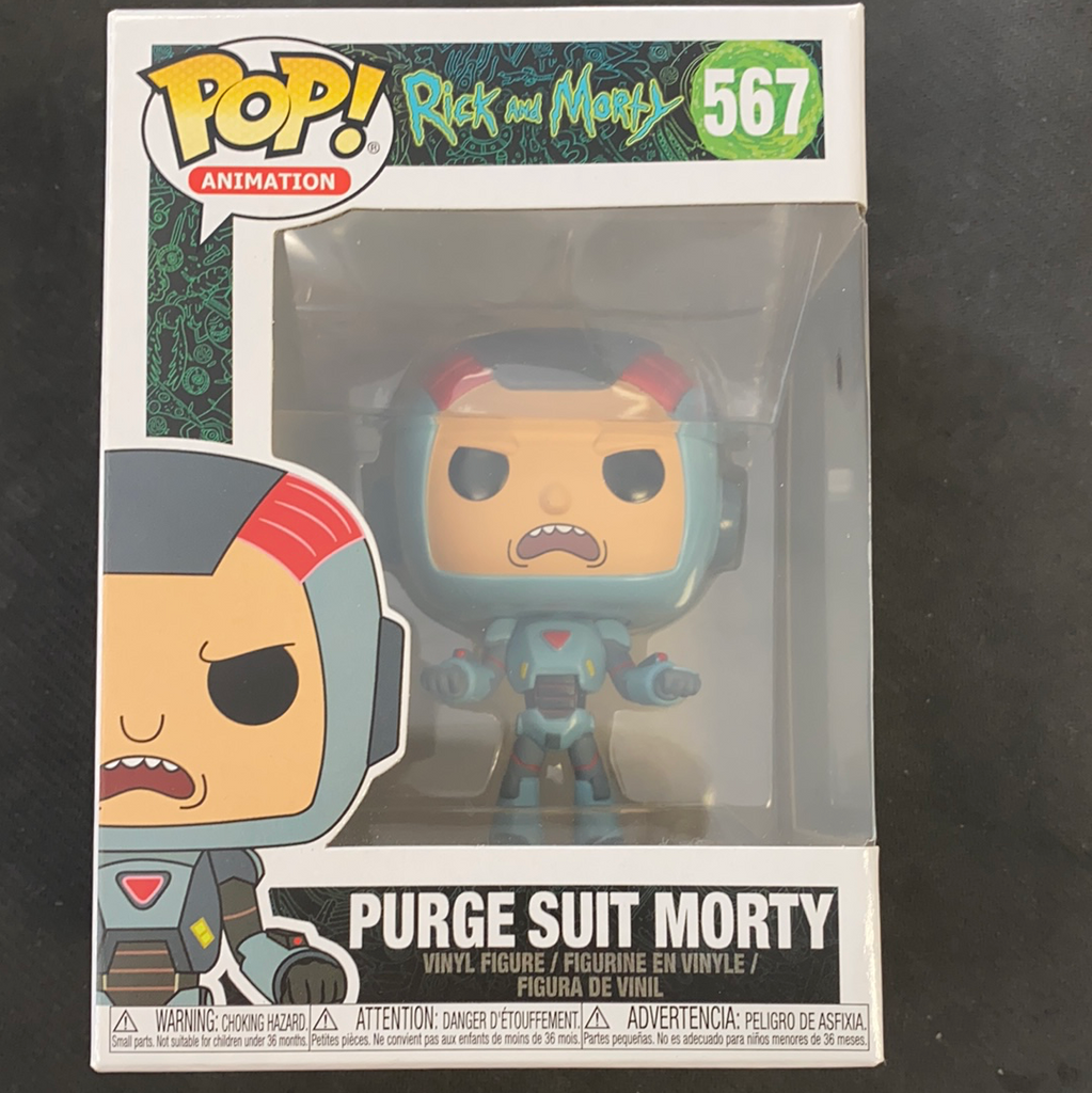 Funko Pop! Rick and Morty: Purge Suit Morty #567