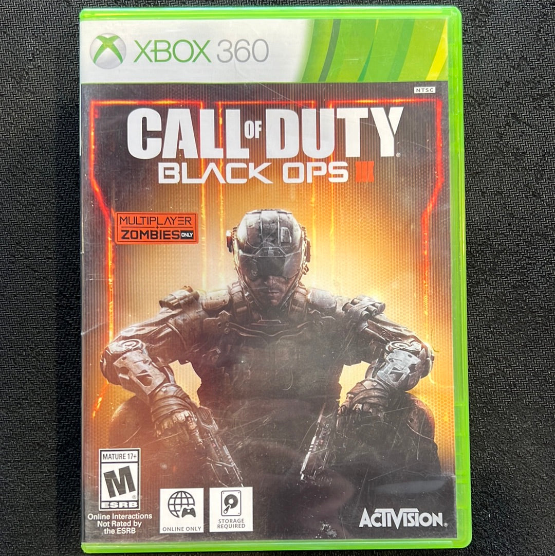 Xbox 360: Call of Duty: Black Ops III