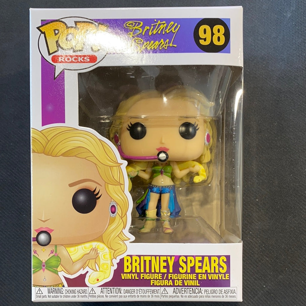 Funko Pop! Rocks: Britney Spears (Slave 4 U) #98