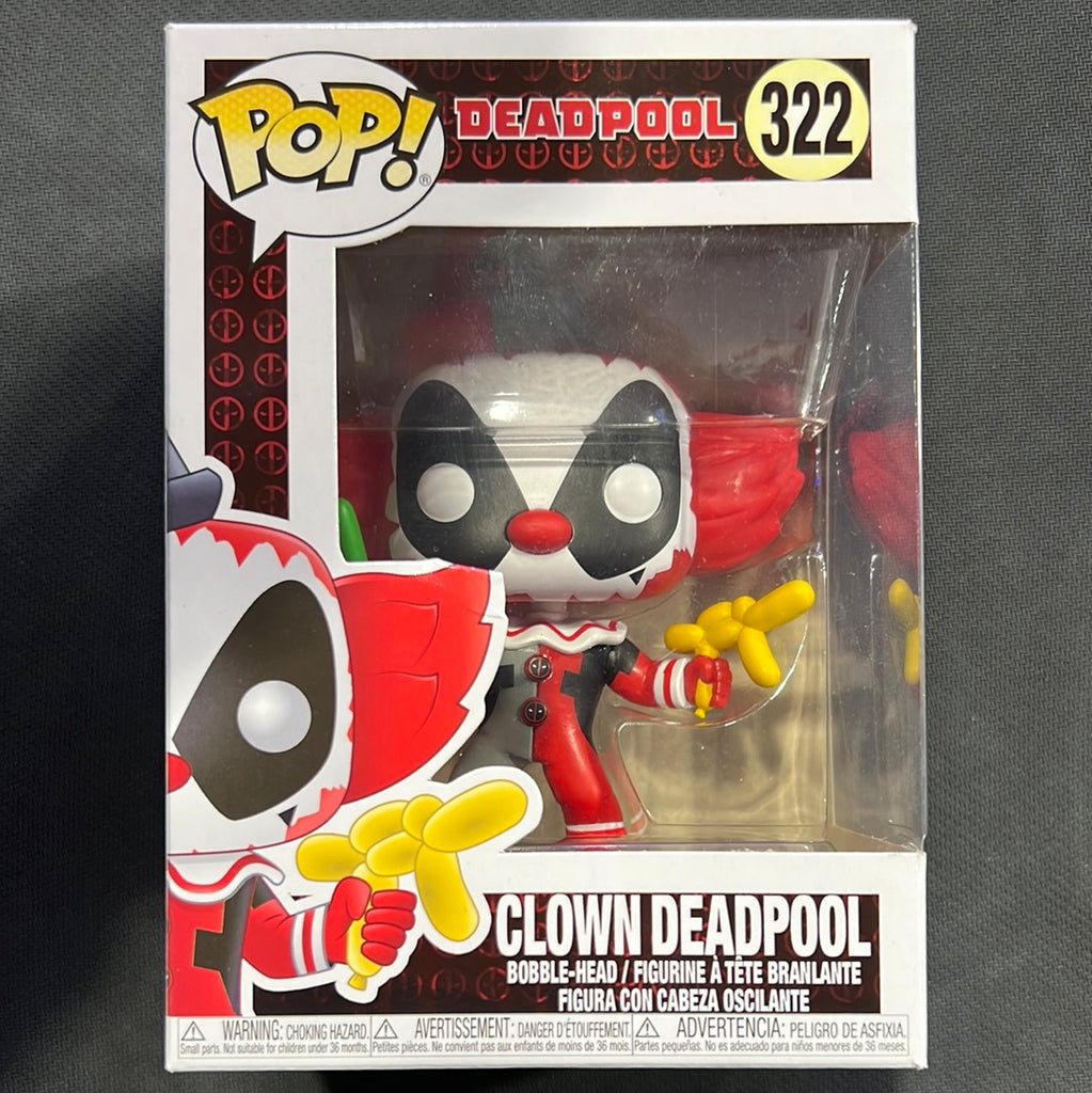 Funko Pop! Clown Deadpool #322