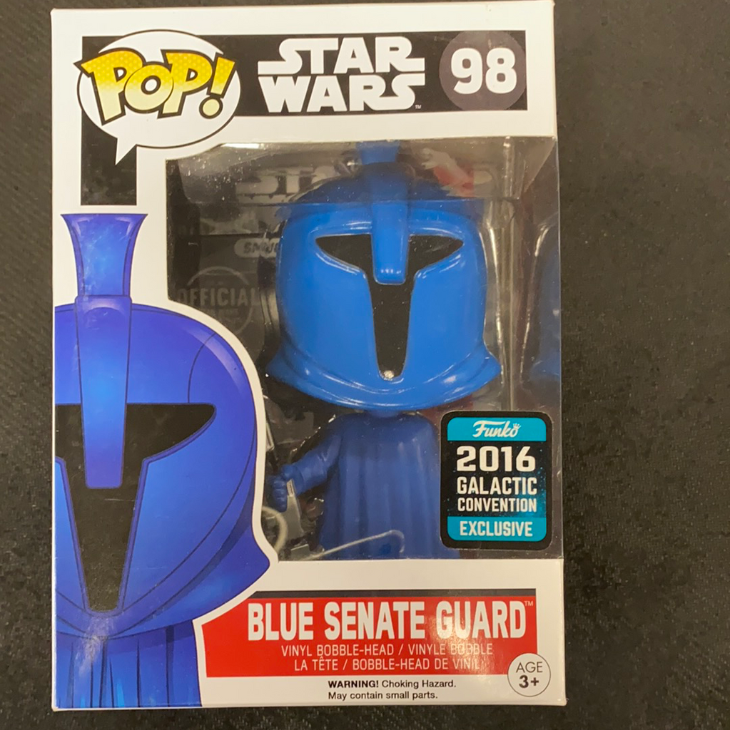 Funko Pop! Blue Senate Guard (Galactic) #98
