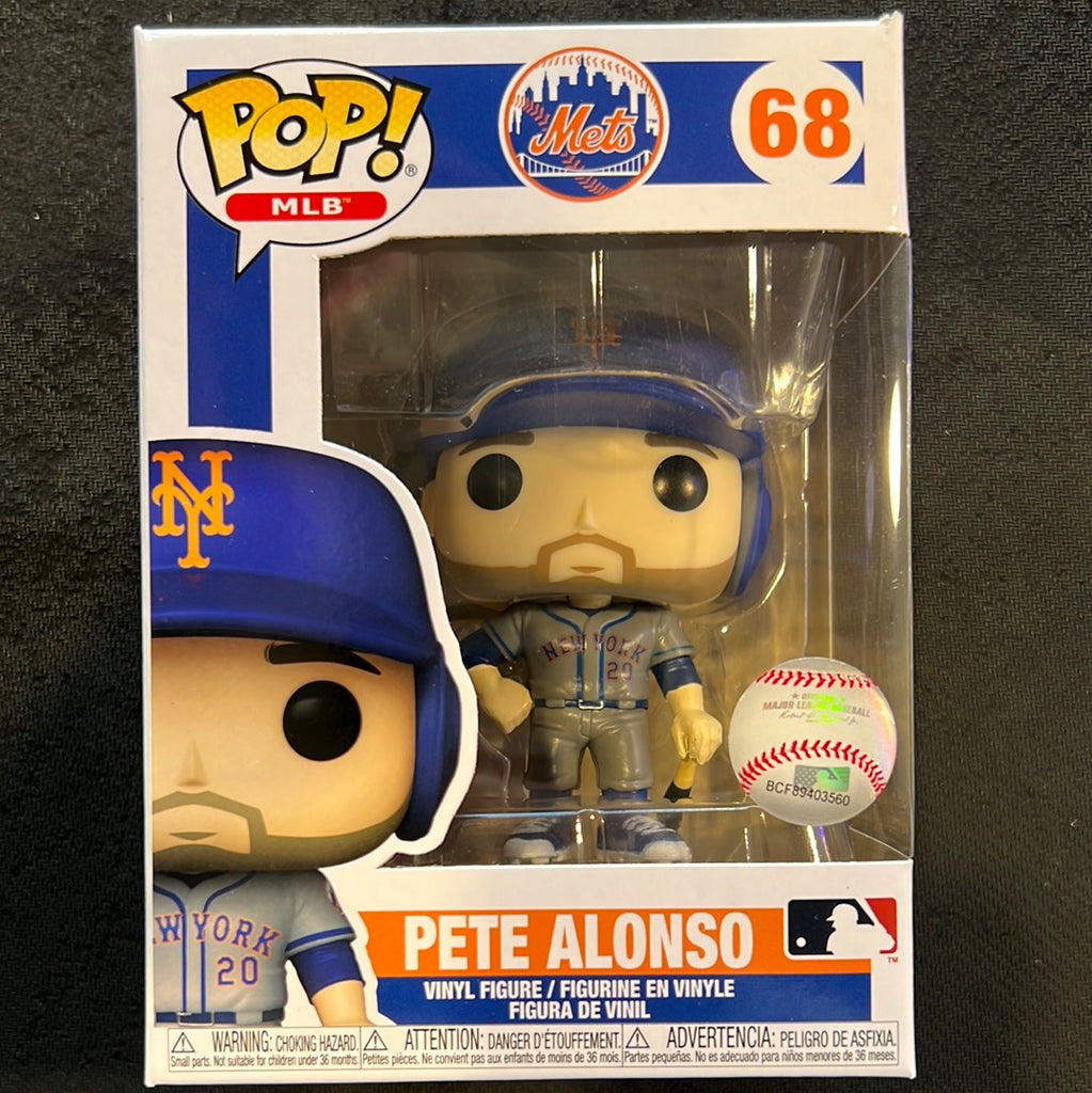 Funko Pop! MLB: Mets: Pete Alonso (Road Jersey) #68 – Mero Games